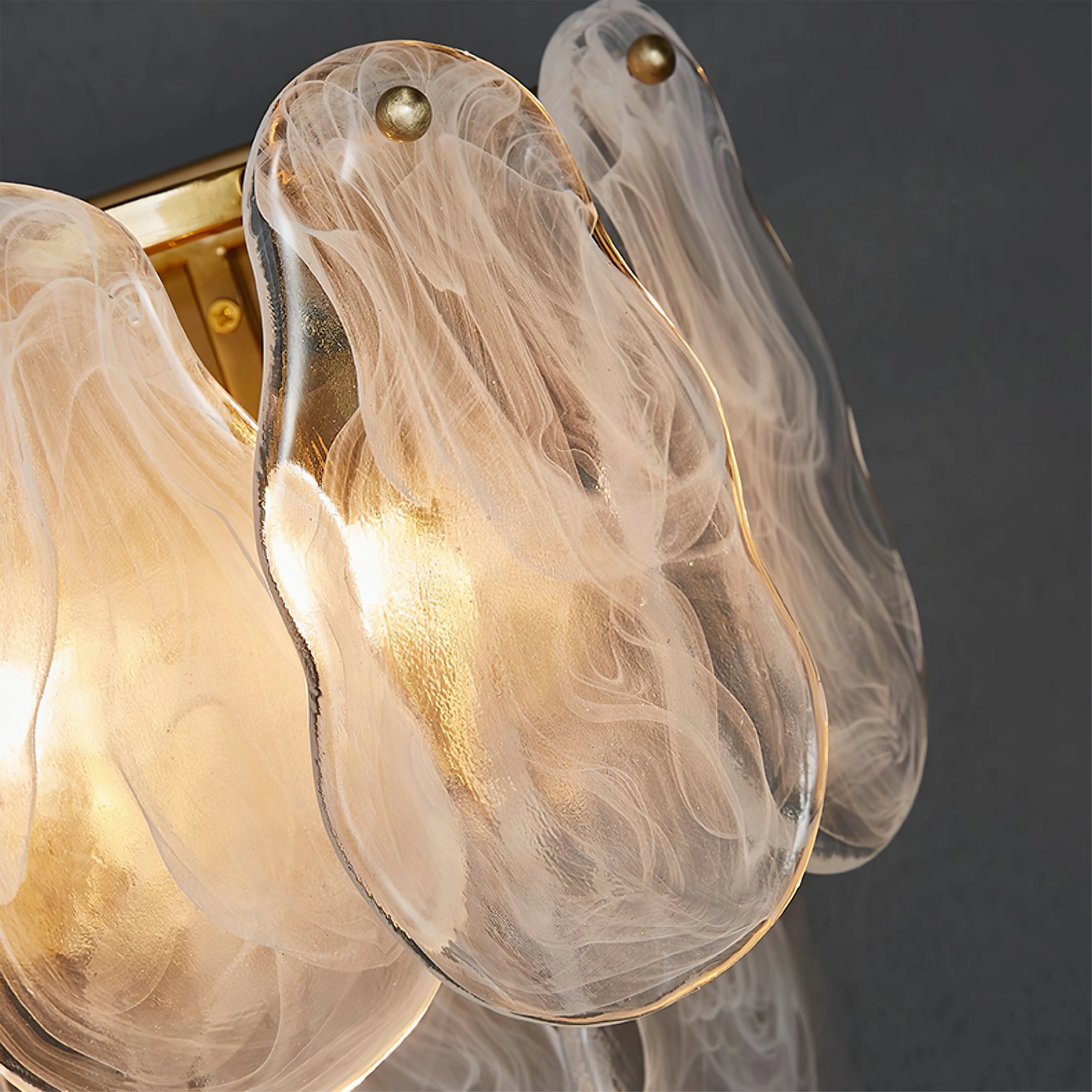 Cloud Glass Wall Lamp