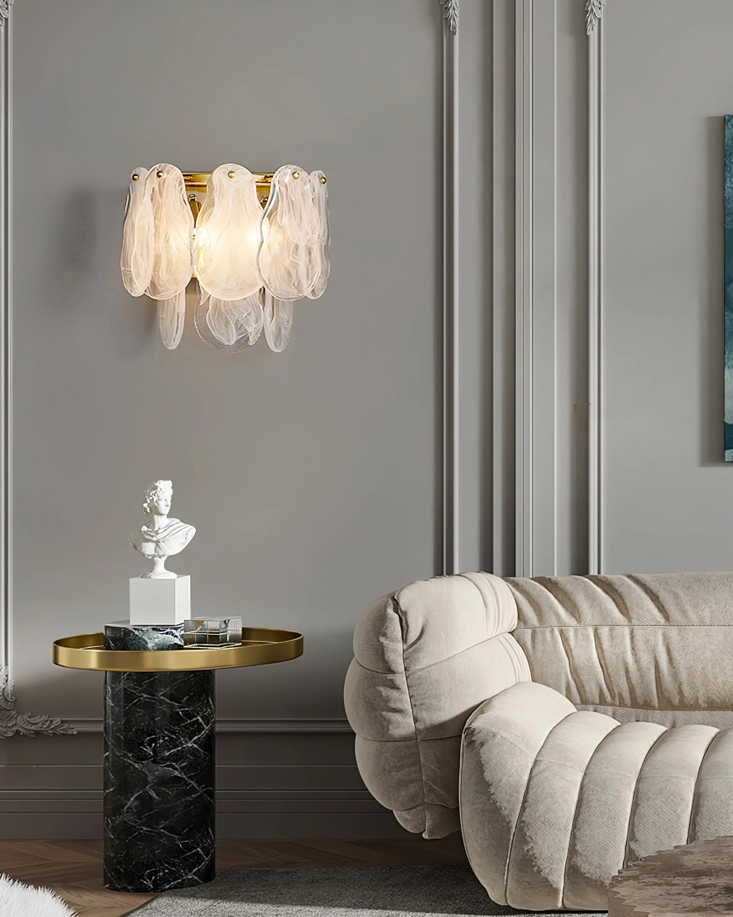 Cloud Glass Wall Lamp