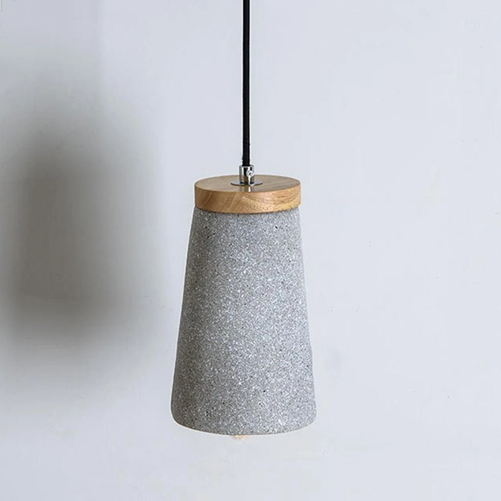 Coburg Wood Cement Pendant Light