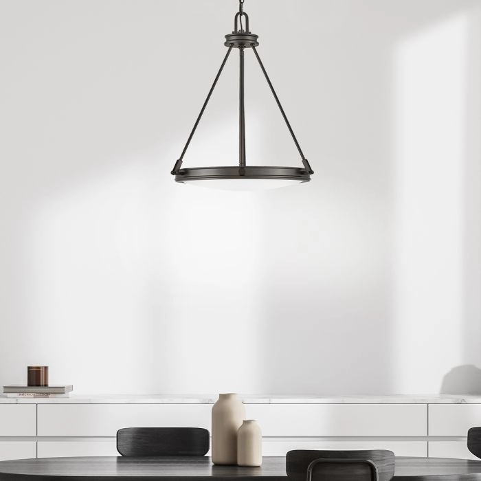 Collier 4 Light Black Pendant Light