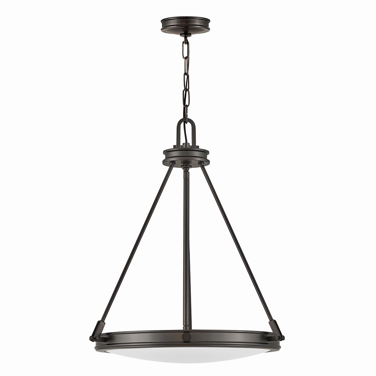 Collier 4 Light Black Pendant Light sleek LED ceiling lamp