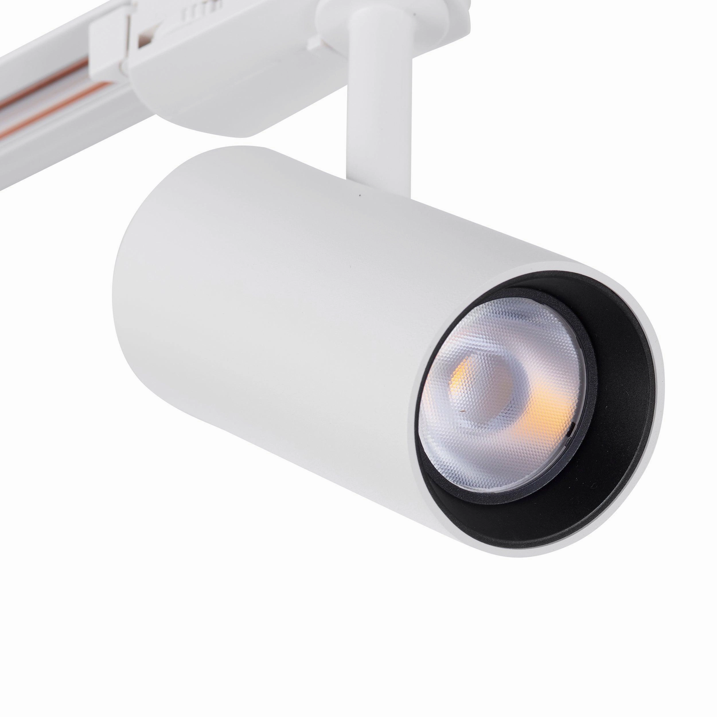 ColtLED 15W Track Head Light Matt White (Cool White)