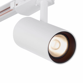 ColtLED 15W Track Head Light Matt White (Cool White) weatherproof garden light