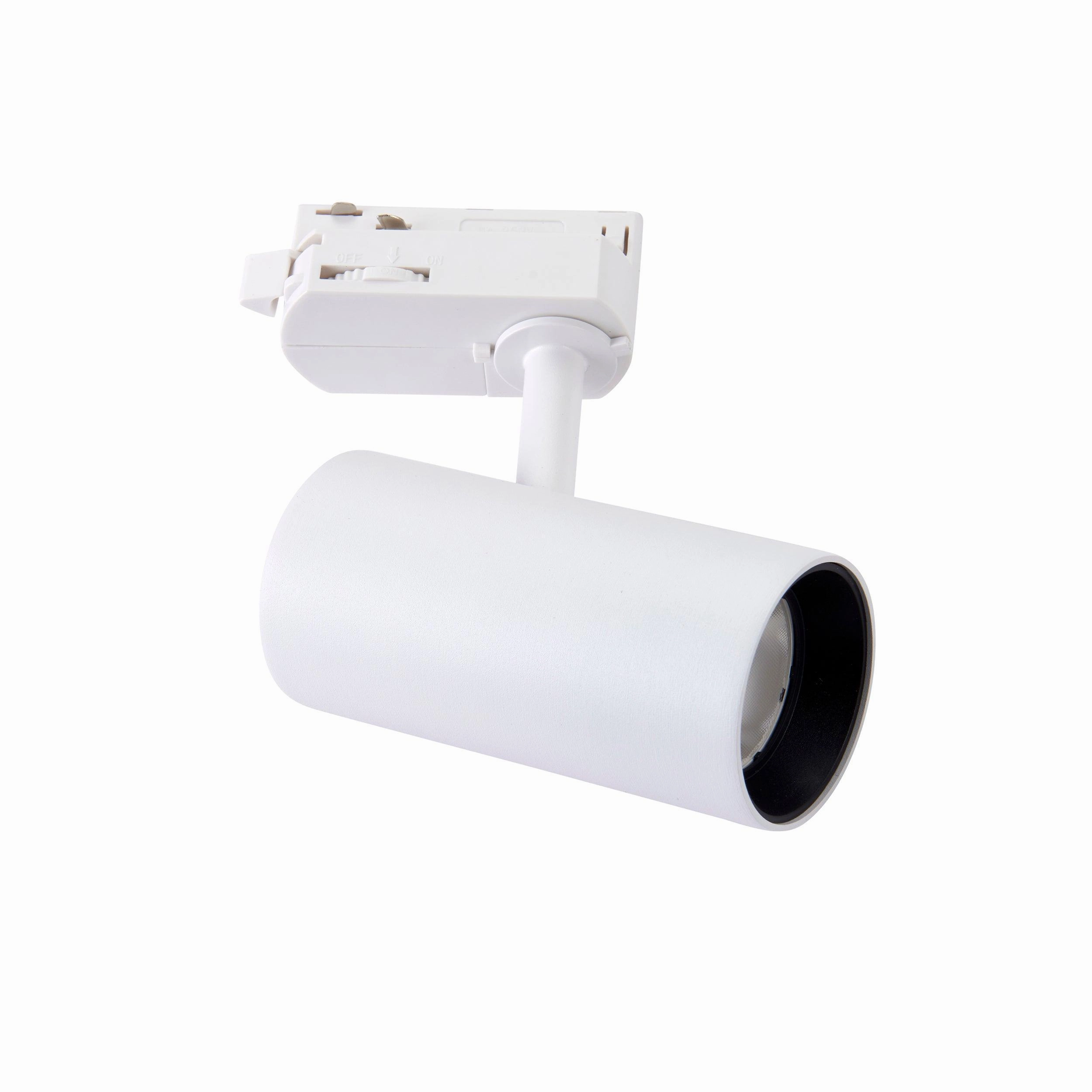 ColtLED 15W Track Head Light Matt White (Cool White)