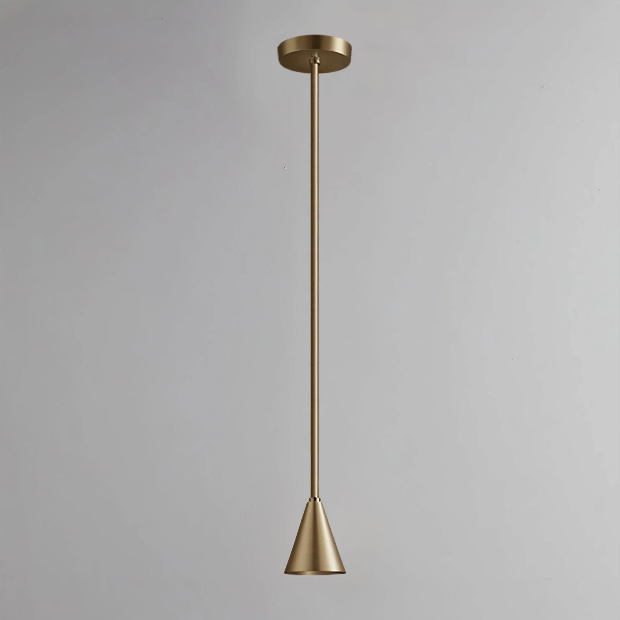 Conica Brass Pendant Light