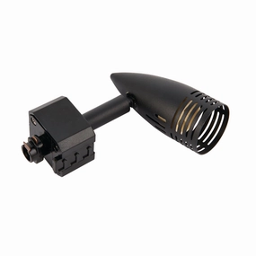 Conor Black Track Head Light 50W weatherproof garden light