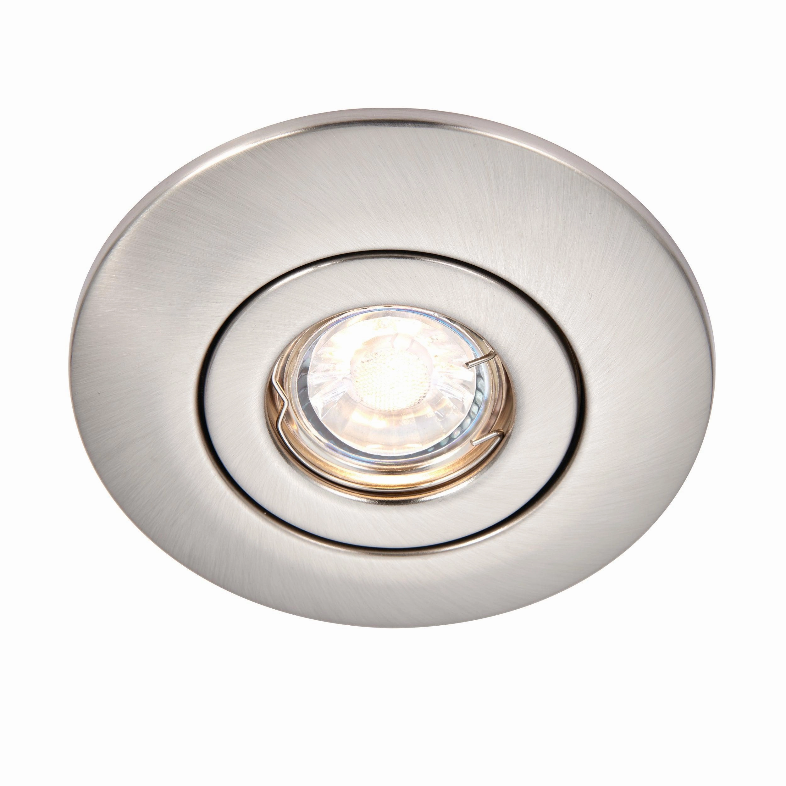 Converse Bezel Dimmable Nickel Recessed Light 50W adjustable floor standing lamp