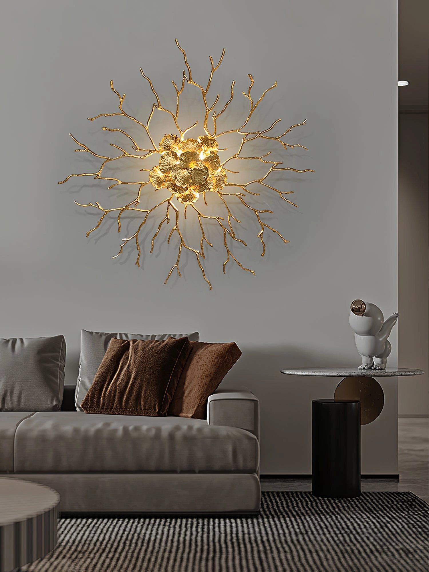 Coral Zoa Eye Wall Lamp