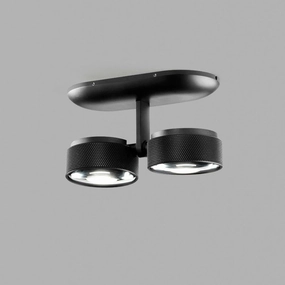 Cosmo C2 Loftlampe Carbon Sort - Light-Point tall arc lamp for living room