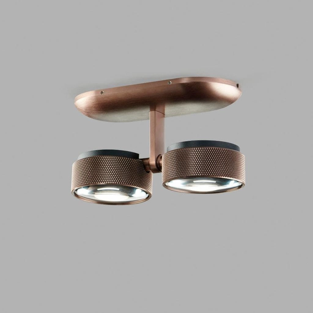 Cosmo C2 Loftlampe Rose Gold - Light-Point tall arc lamp for living room