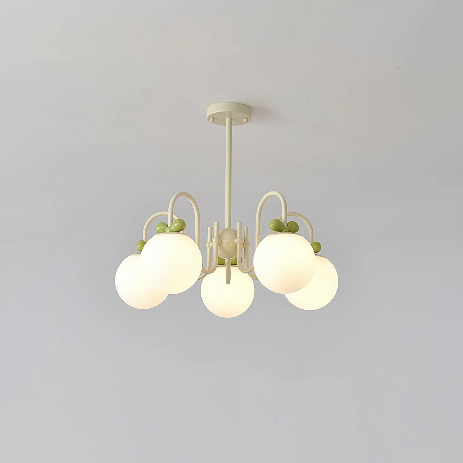 Cream Cherry Chandelier