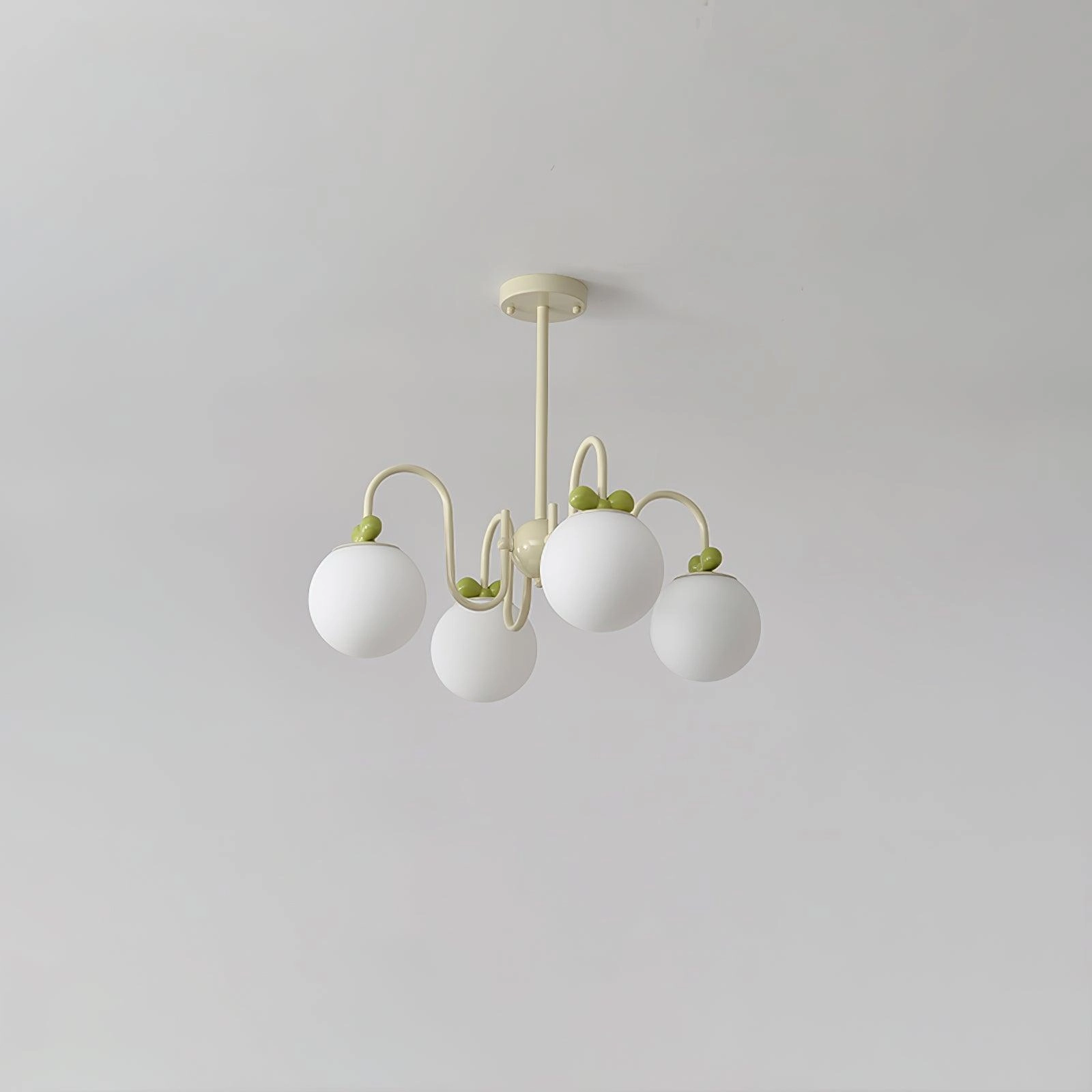 Cream Cherry Chandelier