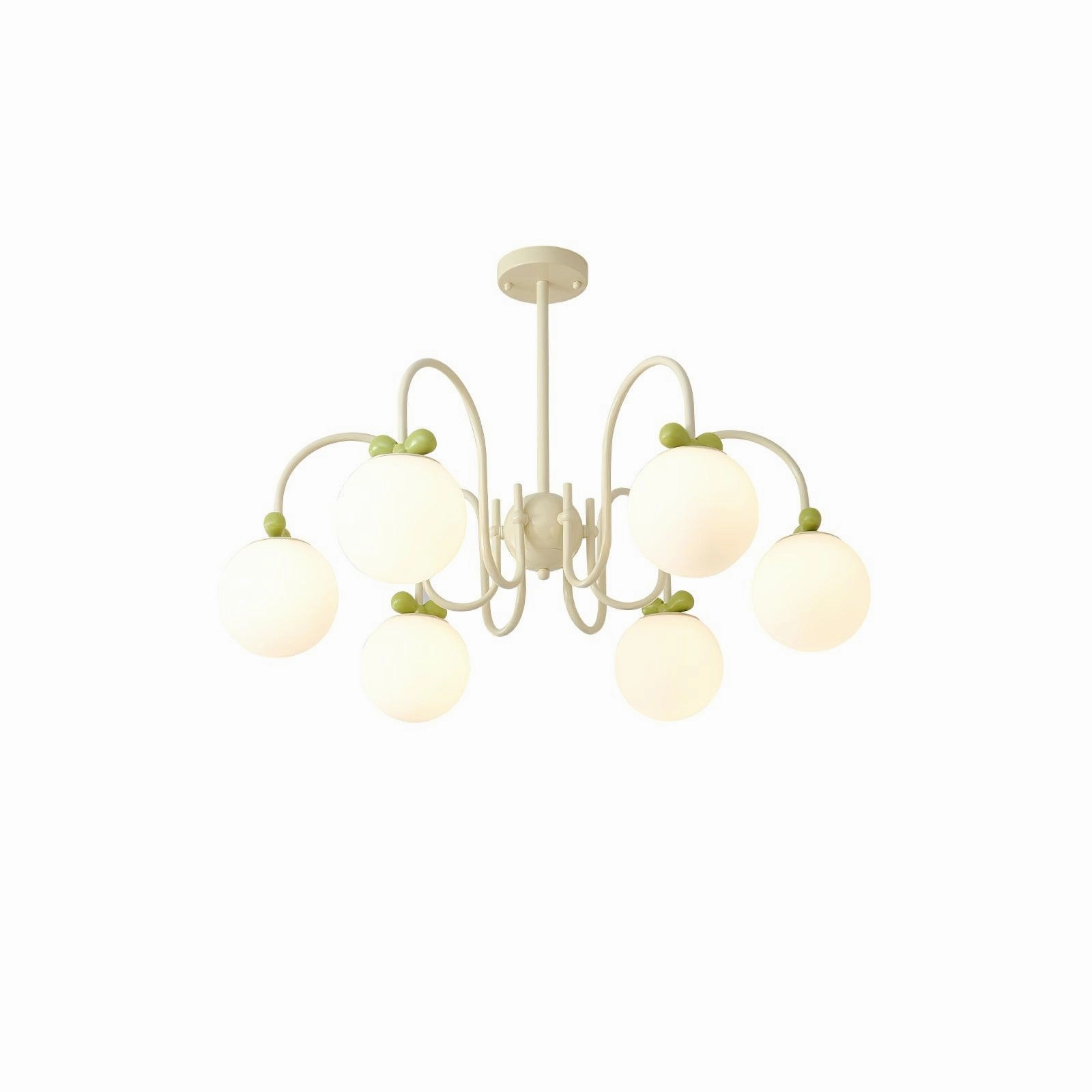 Cream Cherry Chandelier