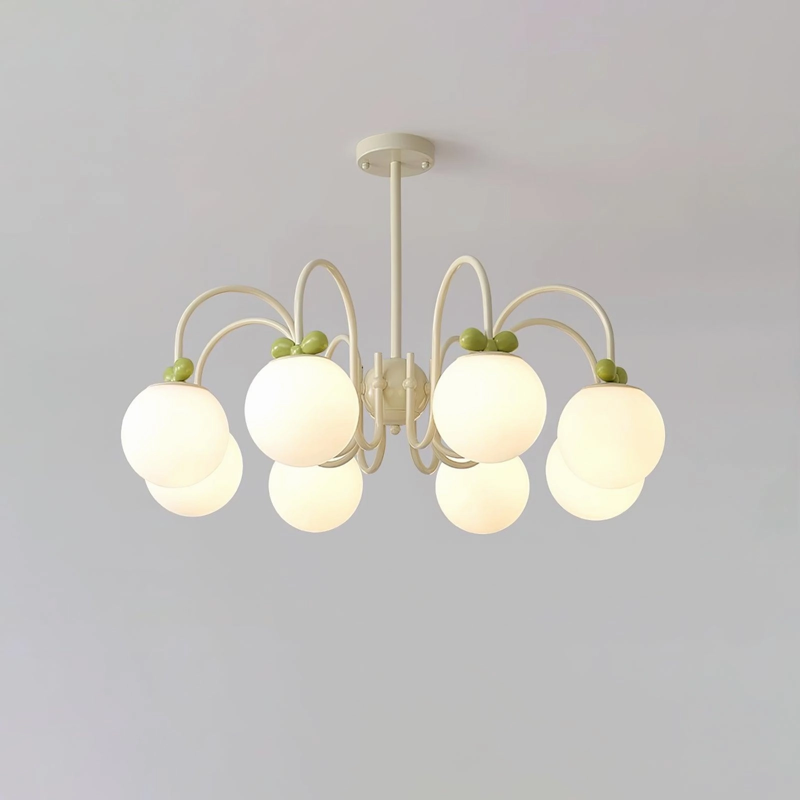 Cream Cherry Chandelier