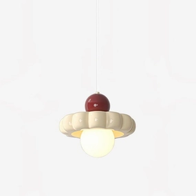Cream Cloud Pendant Lamp round ceiling light