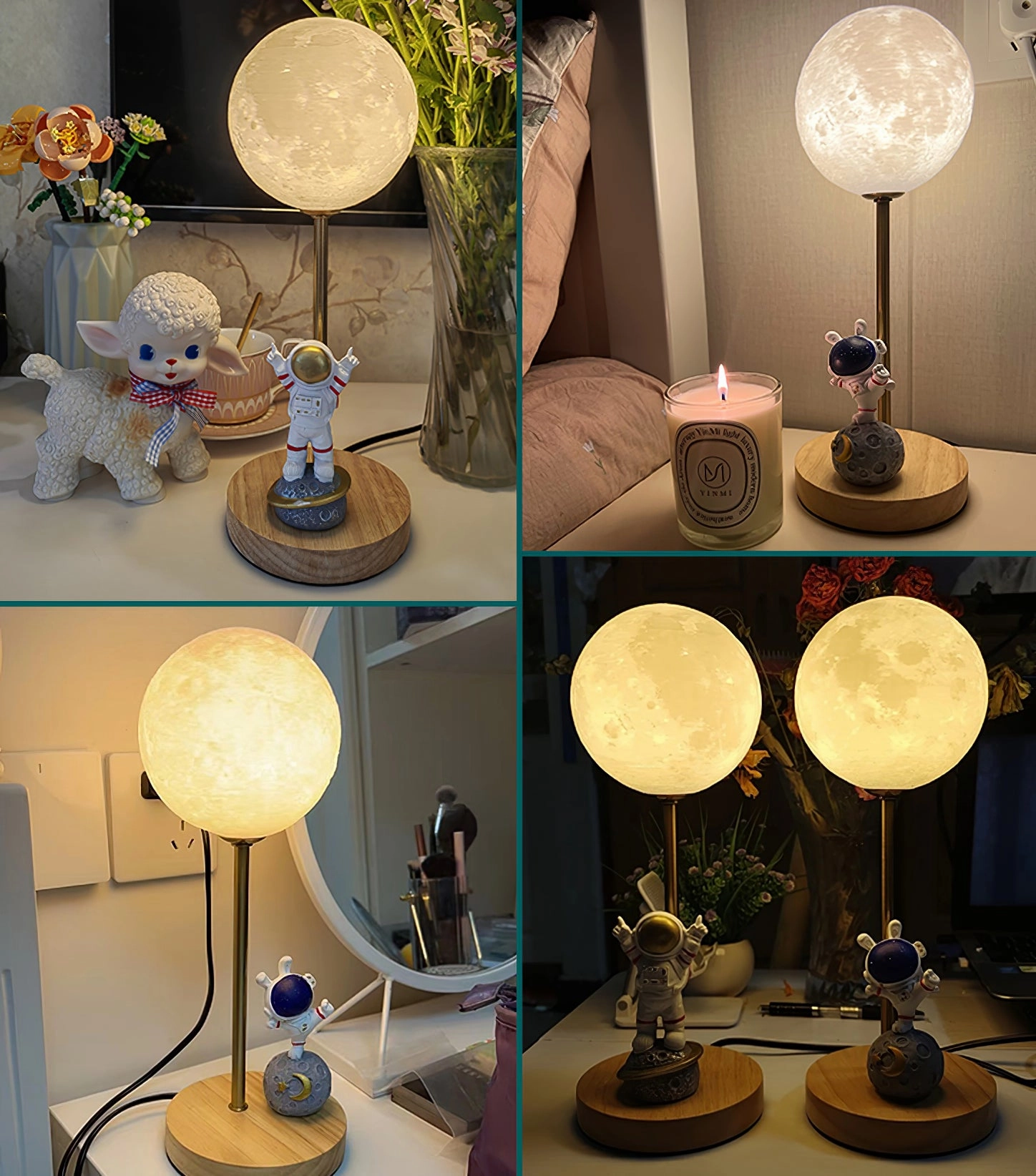 Creative Moon Table Lamp