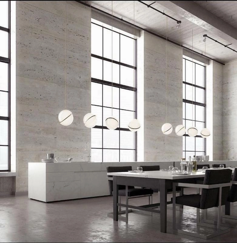 Crescent Pendant Lamp