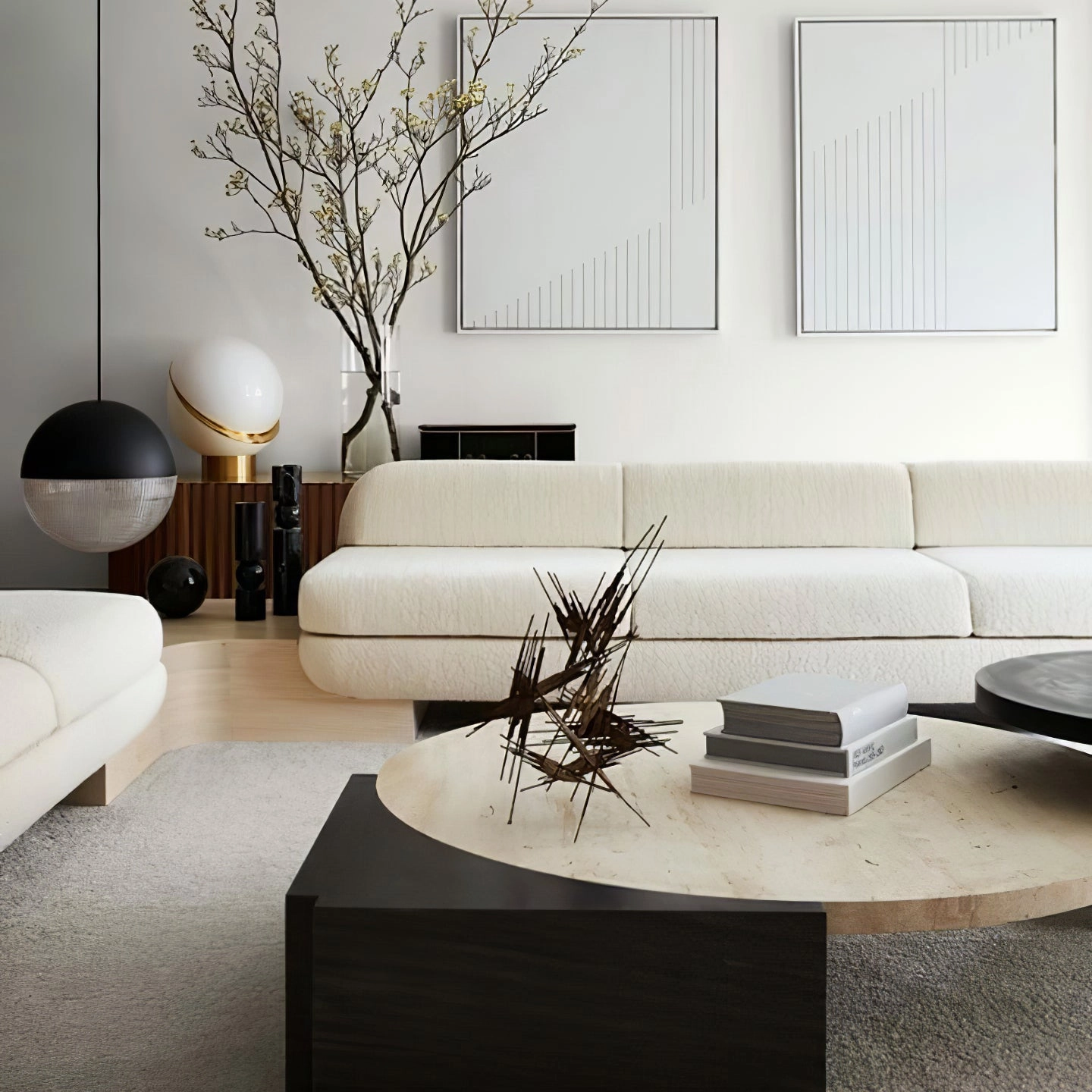 Crescent Table Light