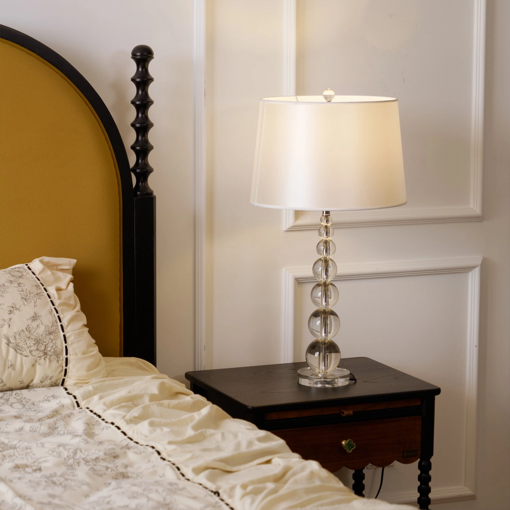 Crystal Ball Table Lamp
