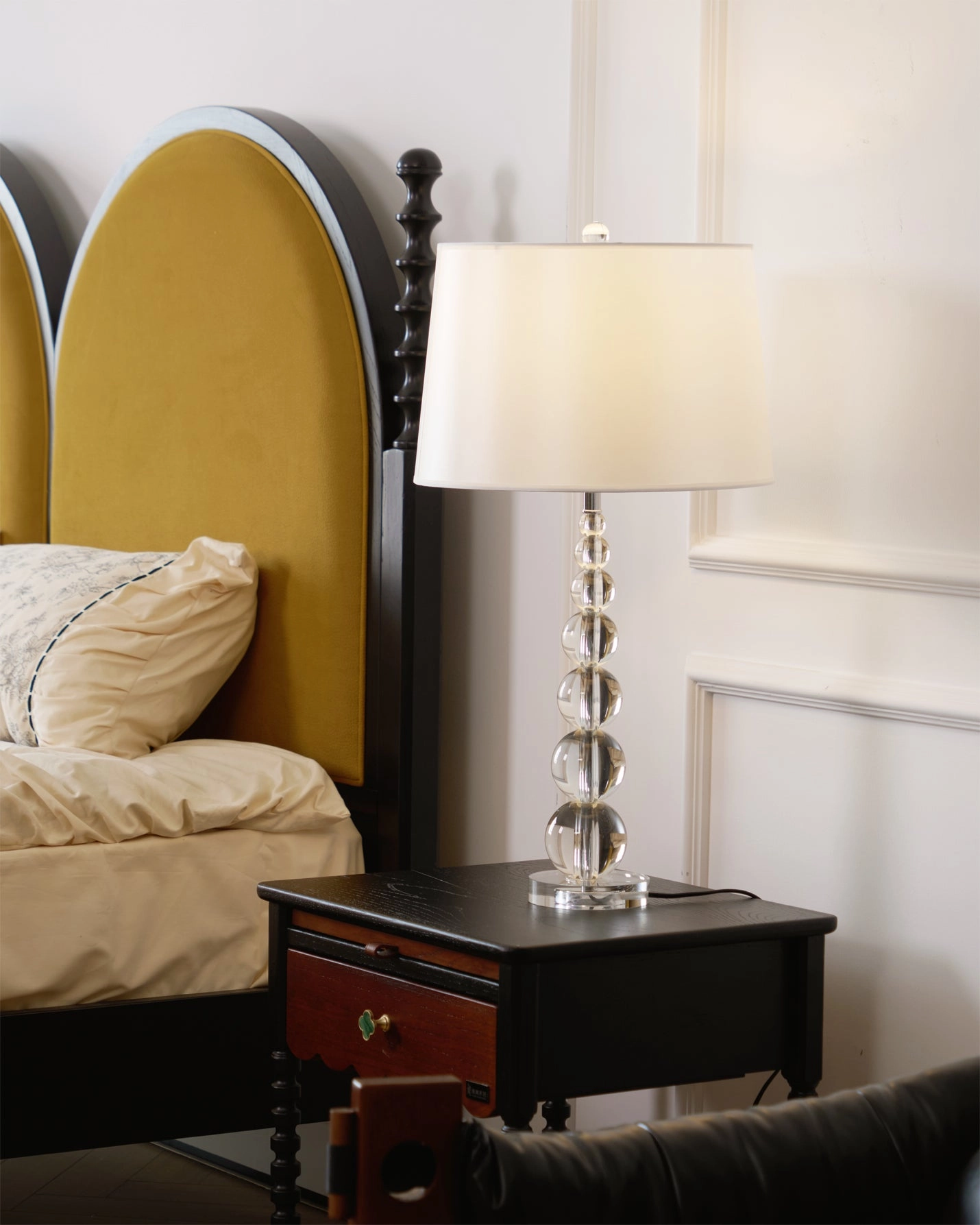 Crystal Ball Table Lamp