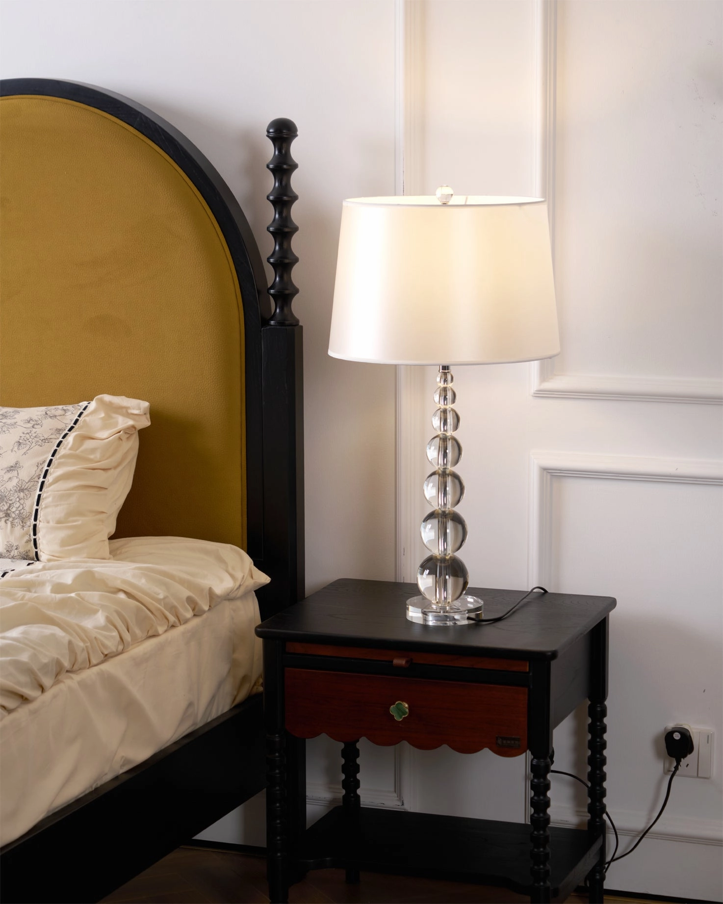 Crystal Ball Table Lamp
