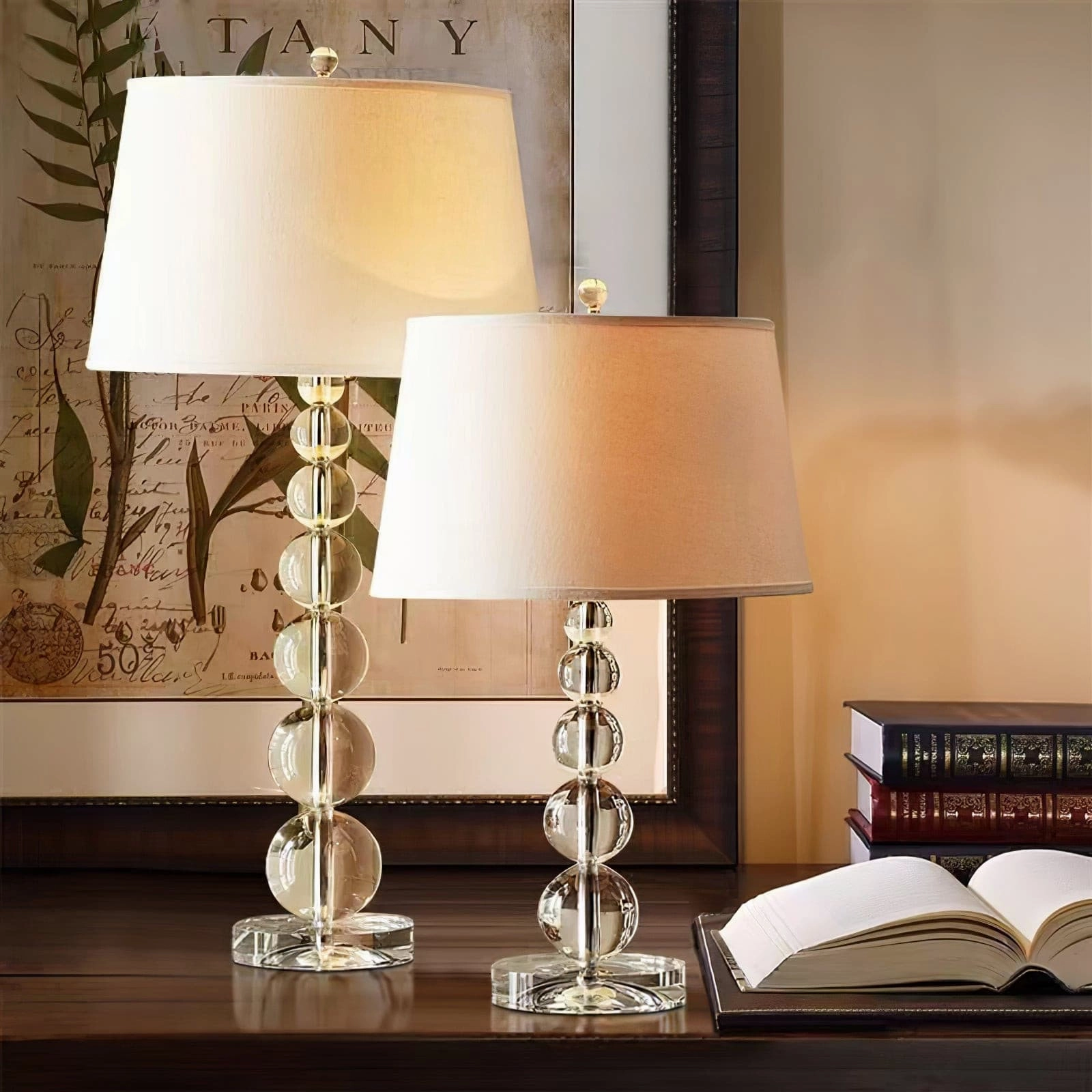 Crystal Ball Table Lamp