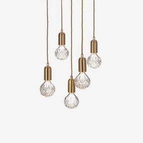Crystal Bulb LED Pendant Lamp contemporary ceiling lighting
