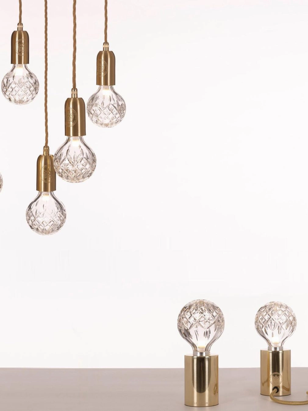 Crystal Bulb Table Lamp