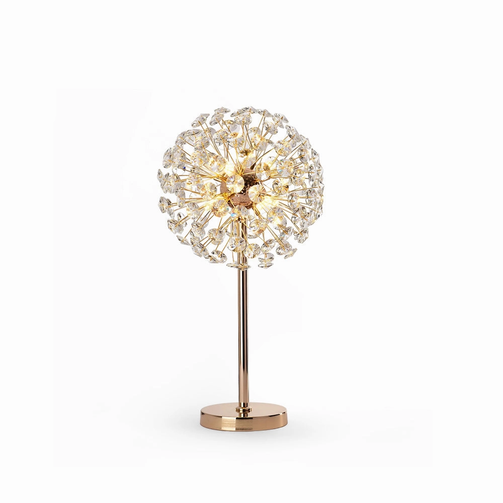 Crystal Dandelion Table Lamp weatherproof outdoor lamp