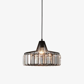 Crystal Drum Pendant Lamp contemporary ceiling lighting