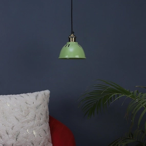 Darnar Green Metal Hanging Light by SS Lightings decorative ceiling fixture