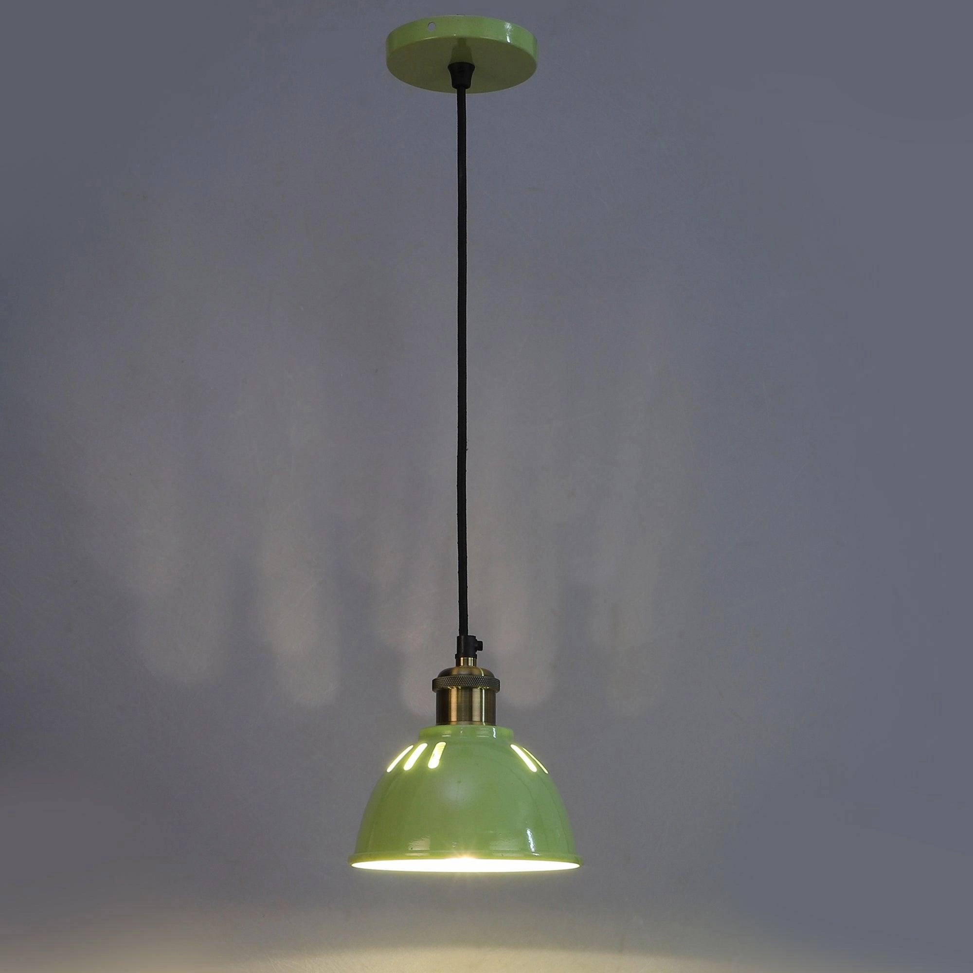 Darnar Green Metal Hanging Light by SS Lightings