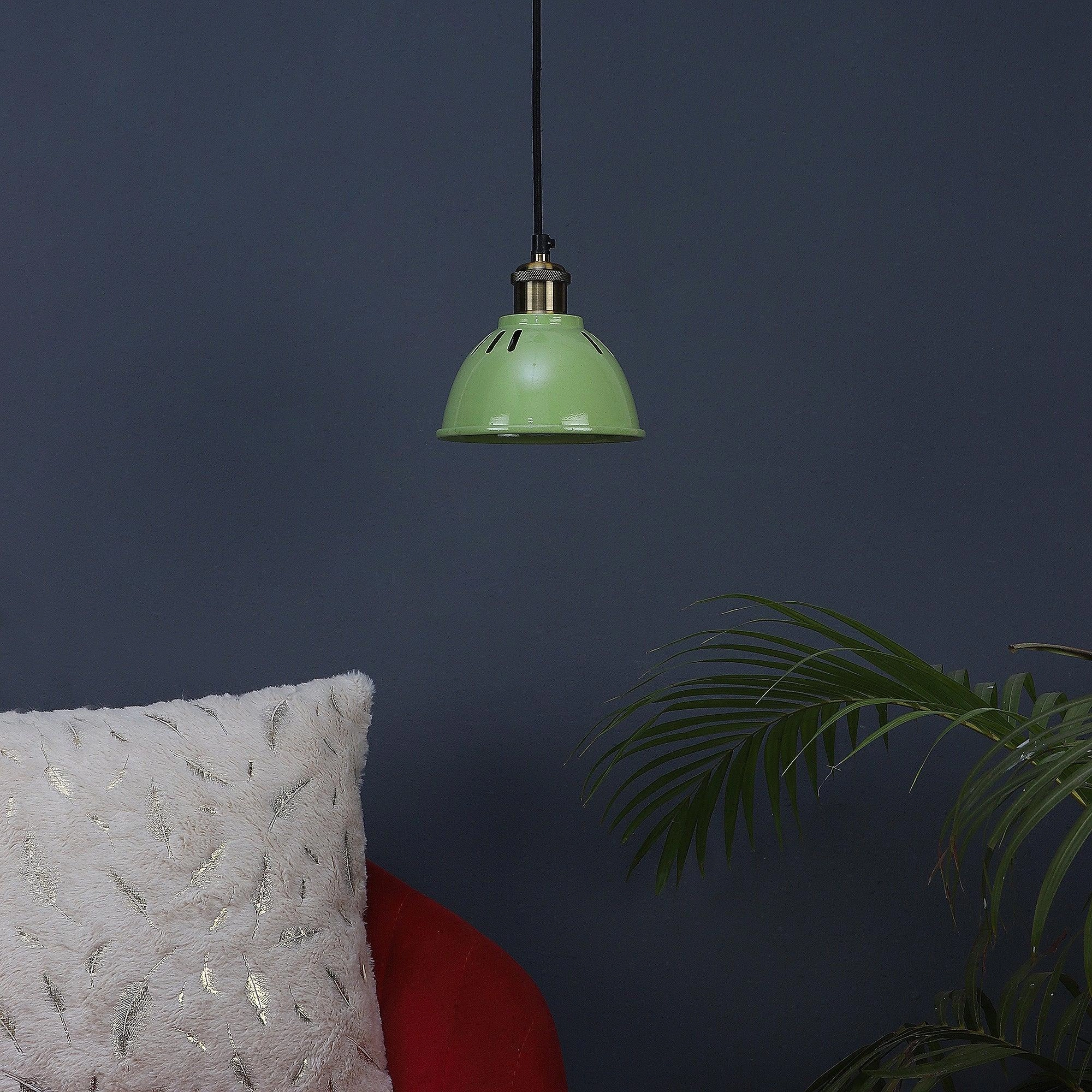 Darnar Green Metal Hanging Light by SS Lightings decorative ceiling fixture