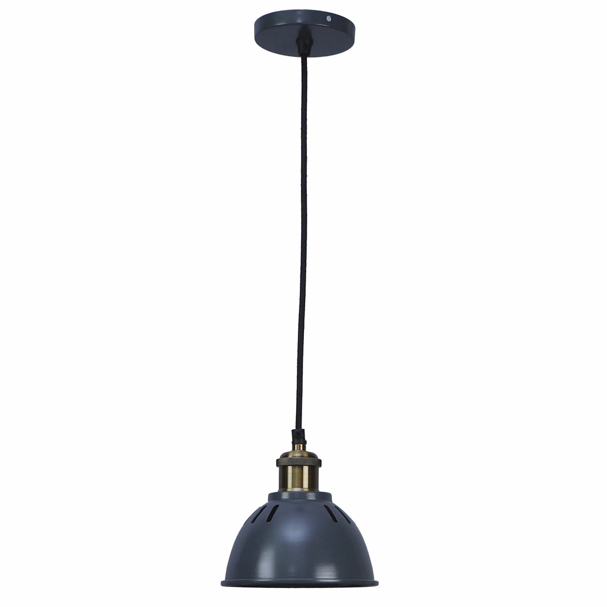 Darnar Grey Metal Hanging Light by SS Lightings