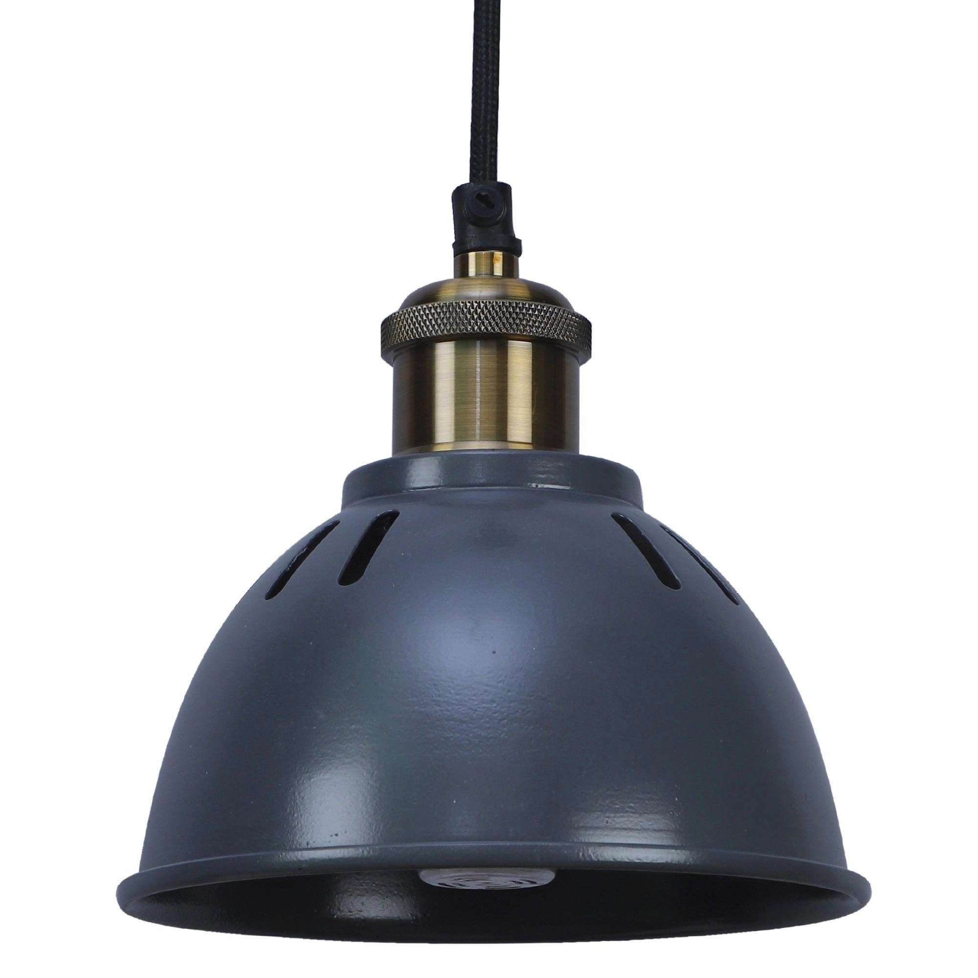 Darnar Grey Metal Hanging Light by SS Lightings