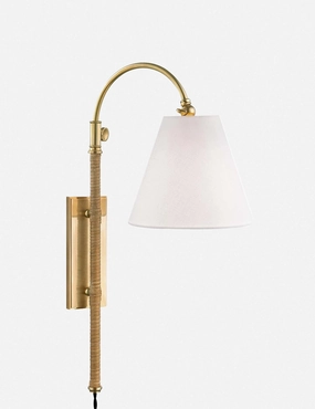 Davis Plug-In Sconce vintage desk lamp