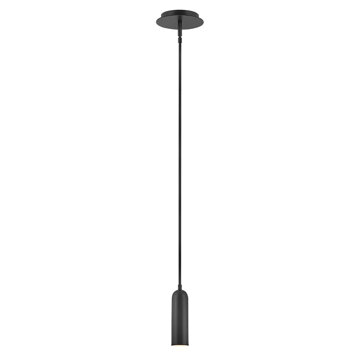 Dax Black LED Mini Pendant flush mount ceiling fixture