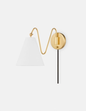 Dellon Single Plug-In Sconce vintage desk lamp