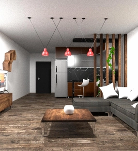 Demeanor V-Cluster Pendant Light decorative ceiling fixture