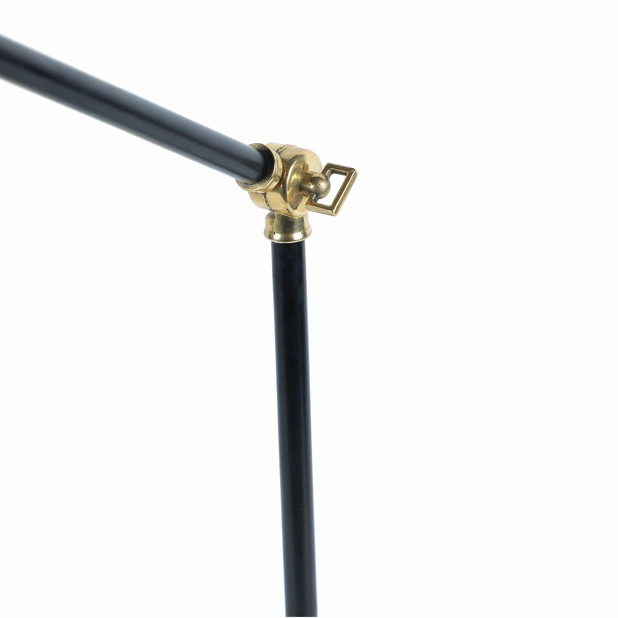 Designer Black Study Lamp With Metal Base By SS Lightings