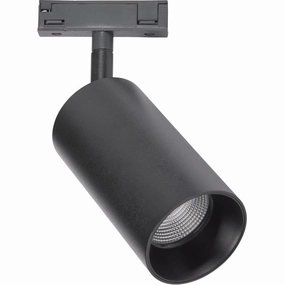 Designline Tube LED 11,8W Sort - Spots tall arc lamp for living room