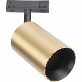 Designline Tube Pro Gu10 Messing - Spots tall arc lamp for living room