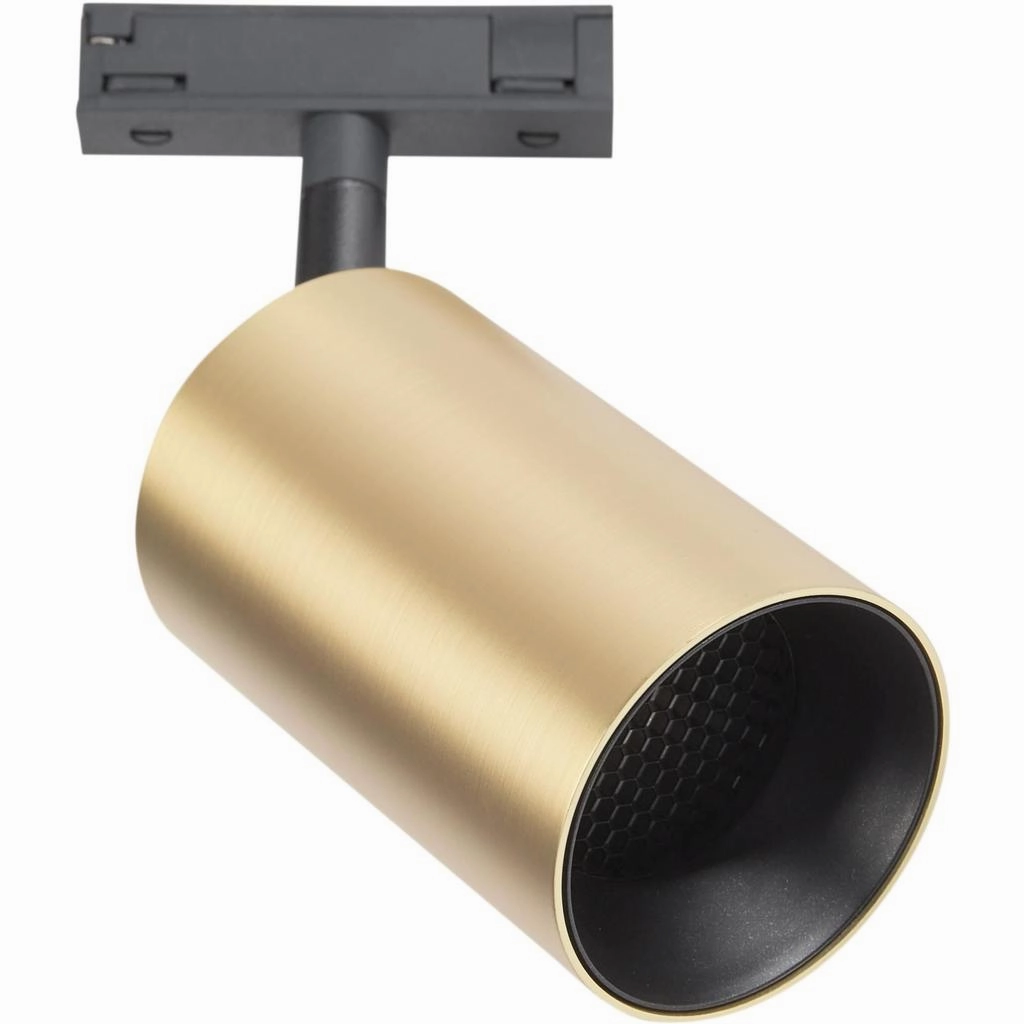 Designline Tube Pro Gu10 Messing - Spots tall arc lamp for living room