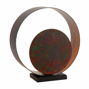 Devon Bronze Patina Table Lamp energy-saving LED light