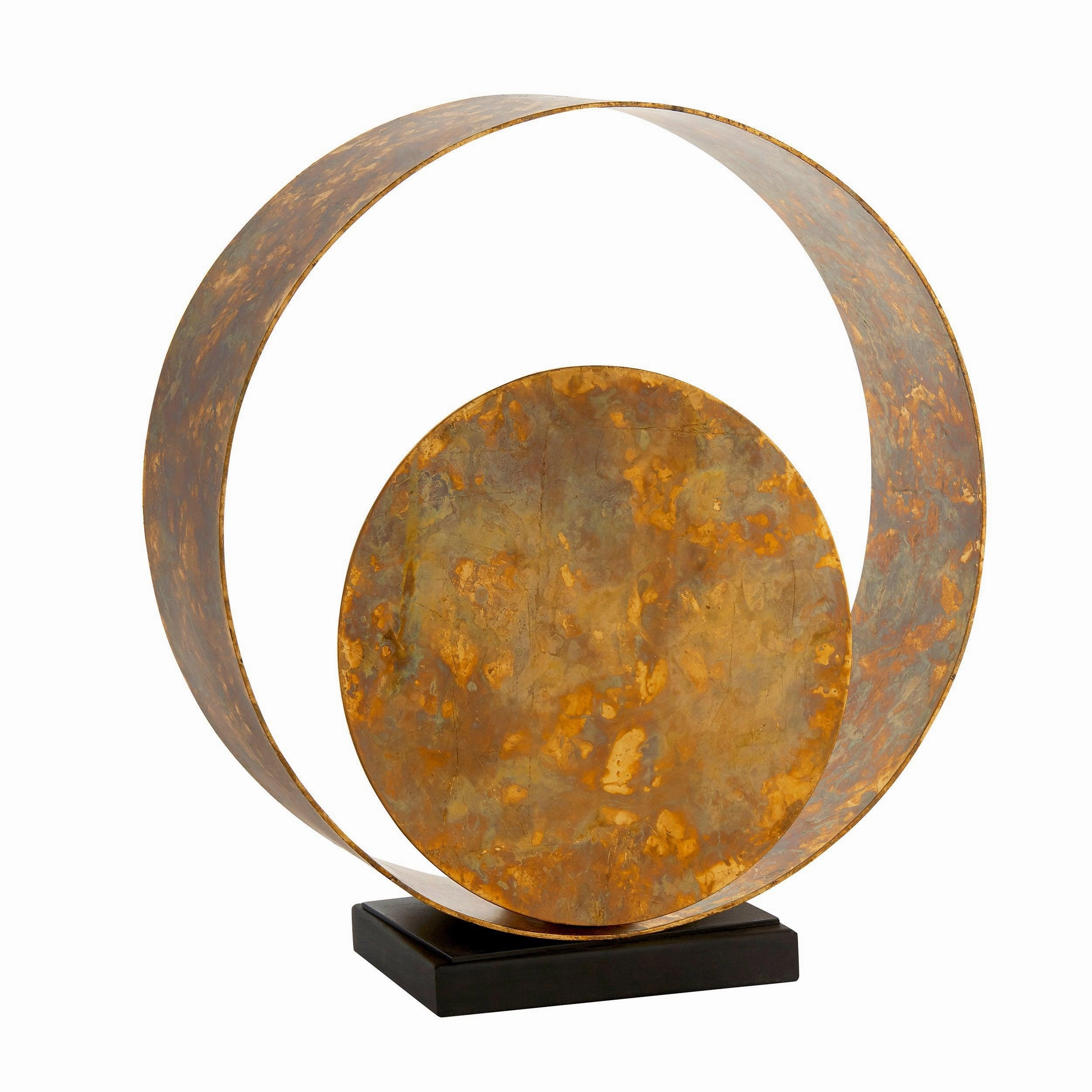 Devon Gold Patina & Bronze Table Lamp