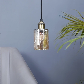Dexter Transparent Glass Hanging Light by SS Lightings decorative ceiling fixture