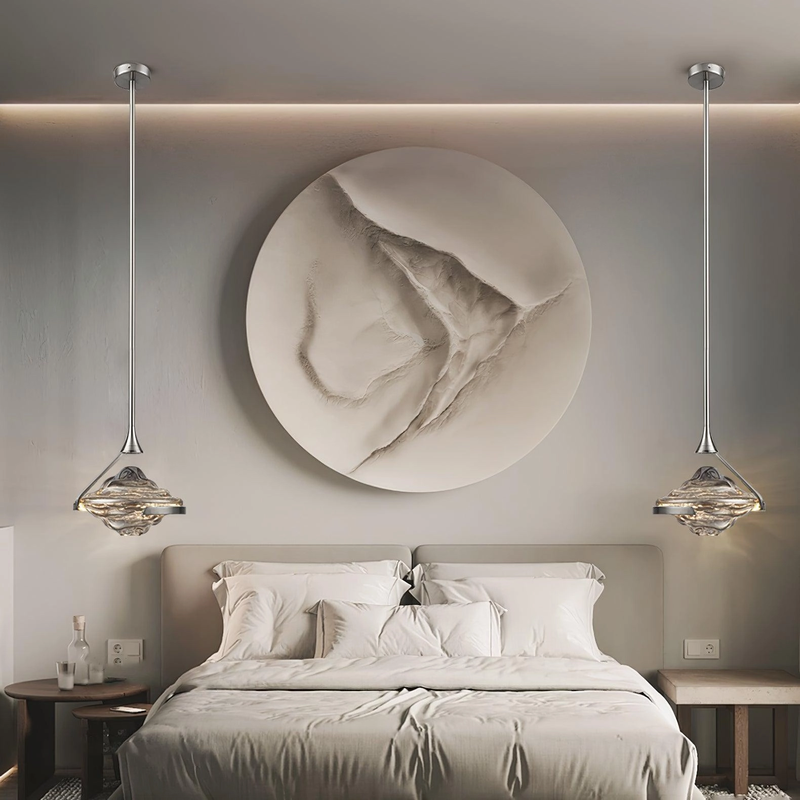 Diamond Crystal Pendant Lamp