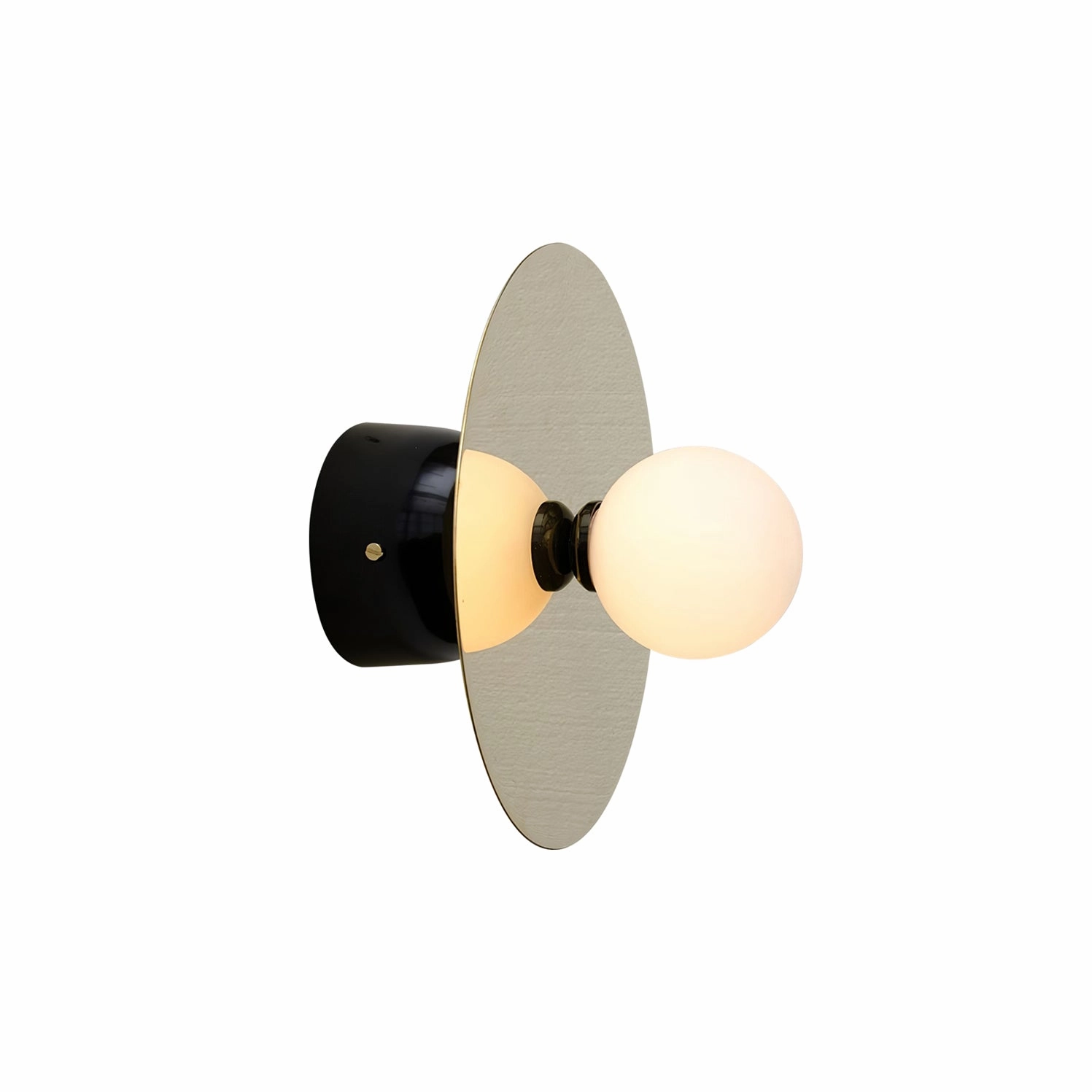 Disc And Sphere Wall Lamp