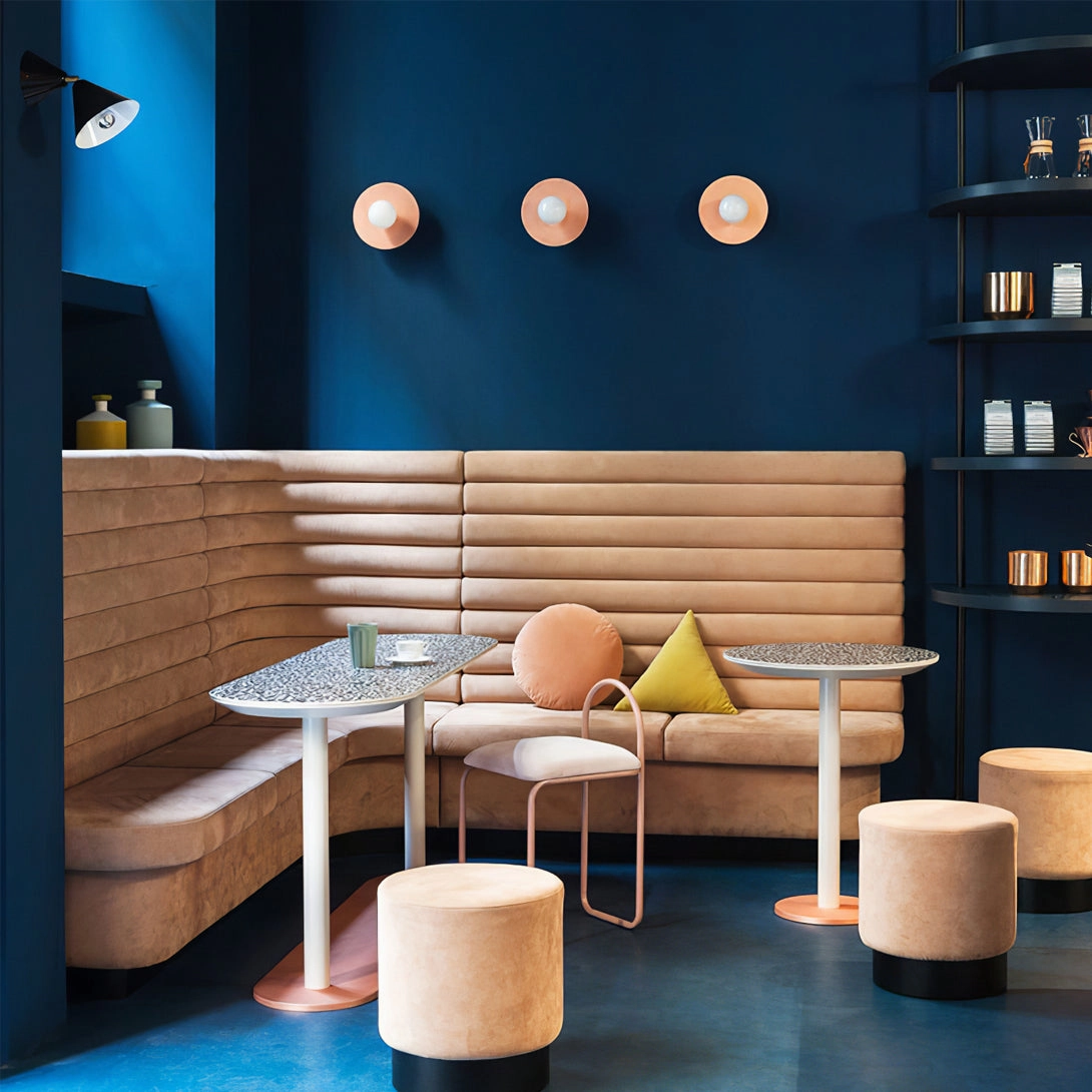 Disc And Sphere Wall Lamp