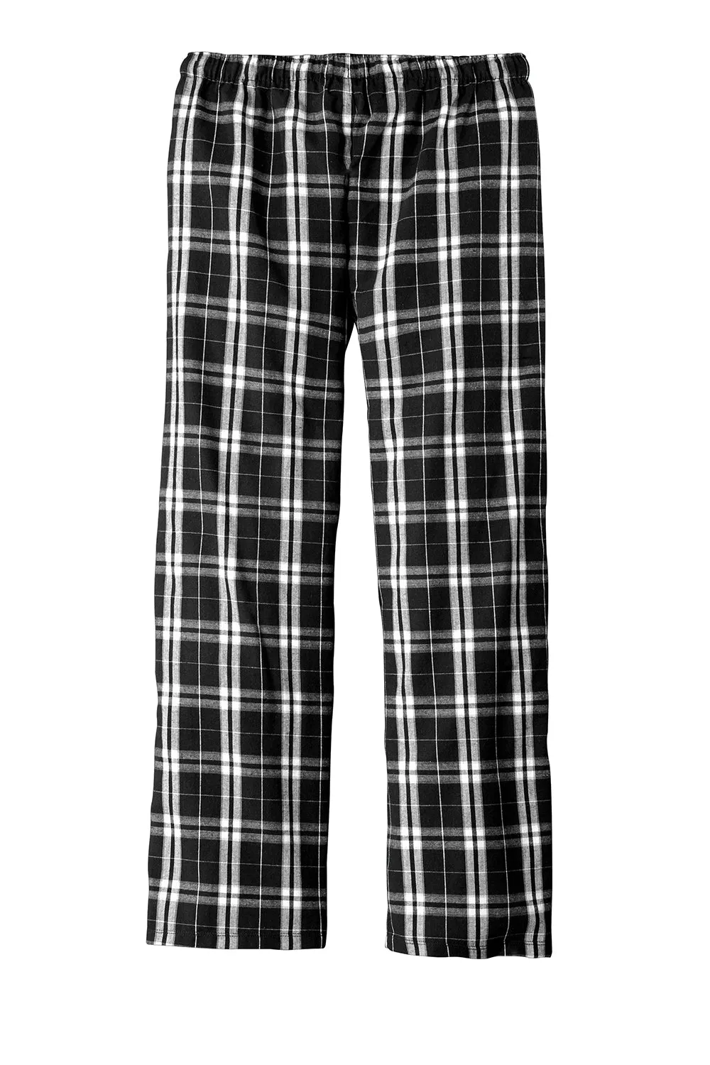 District Mens Flannel Plaid Lounge Pants - Black  Buy new Clothing District